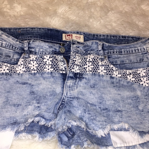 lei Pants - Ladies faded short l.e.i lowrise  13 regular